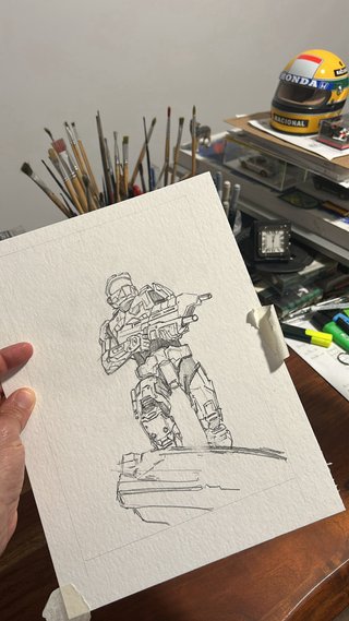 HALO COMIC ART MARVEL