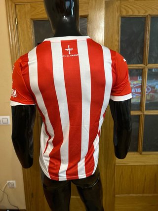 Camiseta Puma Rayas Rojas y Blancas