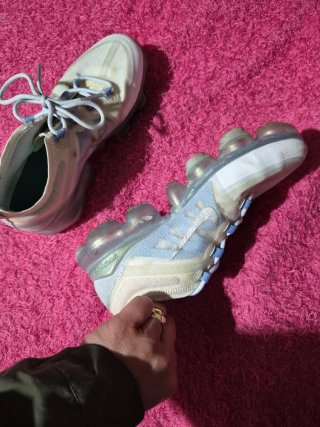 Zapatillas Deportivas Blancas y Azules