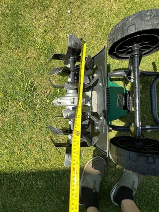 Mula mecánica / motoazada agrícola eléctrica.