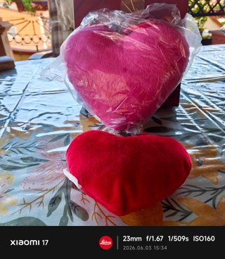Set 2 peluche Cuore Love + tvb
