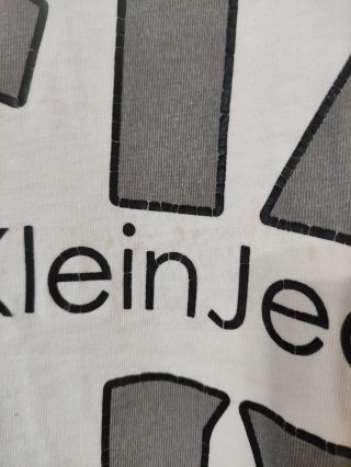 Camiseta Calvin Klein Jeans CK Logo Grande M