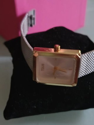 Reloj Tous Malla Bicolor Dorado y Plateado