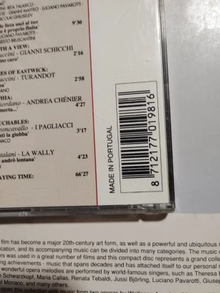CD Ópera en el Cine
