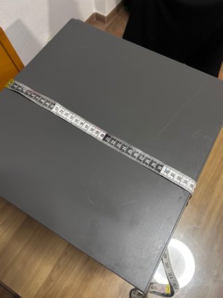 Caja Decorativa Cubo Gris