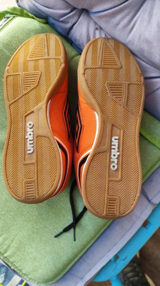 Zapatillas fútbol sala Umbro Naranja/Negro