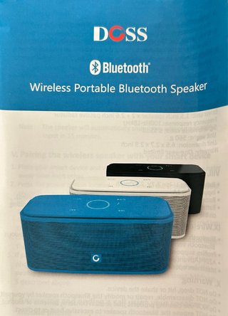 Altavoz Bluetooth DOSS SoundBox Blanco