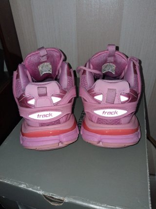 Scarpe Balenciaga Track Donna Rosa