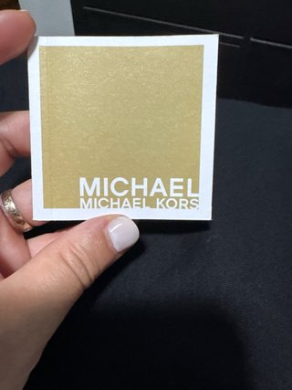 Reloj Michael Kors Original Plata/Negro