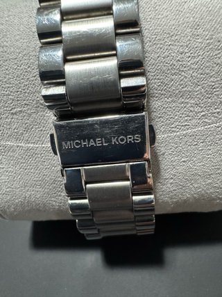 Reloj Michael Kors Original Plata/Negro