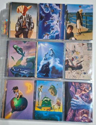 SET COMPLETO 90 TRADING CARDS JIM WARREN 2 (1994)
