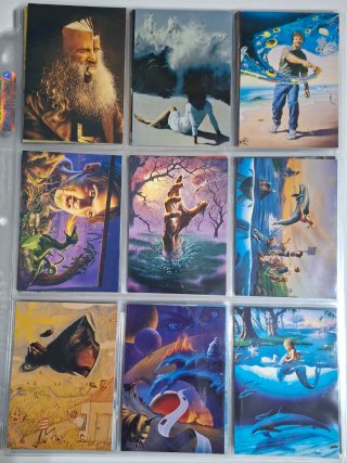 SET COMPLETO 90 TRADING CARDS JIM WARREN 2 (1994)