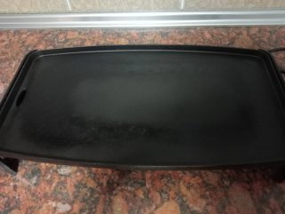 Plancha eléctrica para asar