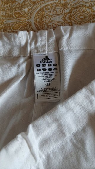 Kimono Judo Adidas Adulto Blanco