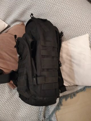 Mochila Táctica Cóndor Venture Negra