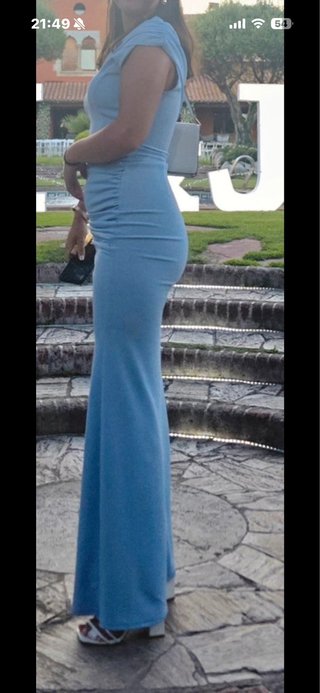 Vestido Sorellas Celeste Talla M