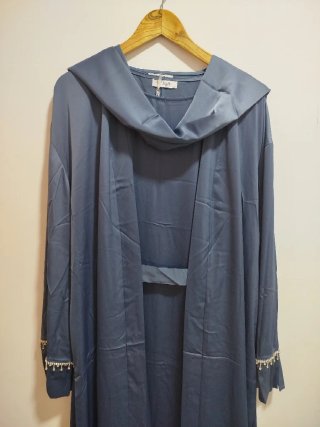 Abayas Satinadas Frescas 3 Piezas