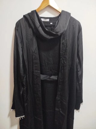 Abayas Satinadas Frescas 3 Piezas