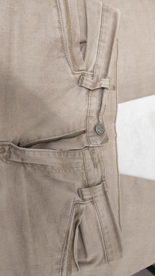 Pantalón beige de vestir