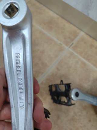 Bielas 170mm Triple Plato Shimano