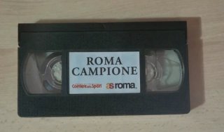 Videocassetta VHS Ufficiale AS Roma Campione