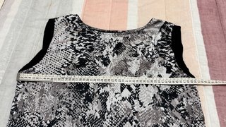 Camiseta Talla Única Estampado Animal Print
