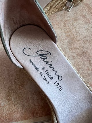 Espadrilles Gaimo Talla 39 Verde