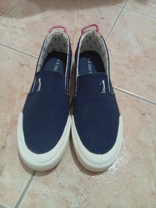 Scarpe Uomo U.S. Golf Club Blu/Rosso