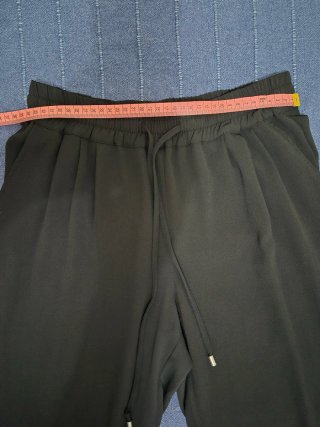 Pantalón vestir verano negro