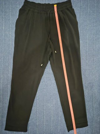 Pantalón vestir verano negro