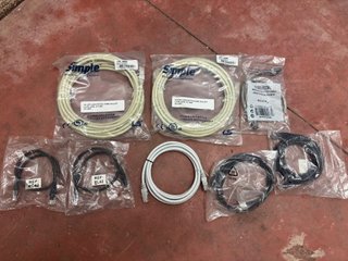 Lote Cables de Red RJ45 Belkin y otros