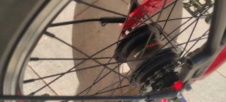 Bicicleta plegable Ryme roja