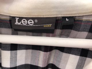 Lee camisa cuadros manga larga