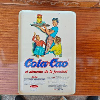 Caja Metálica Decorada Cola Cao