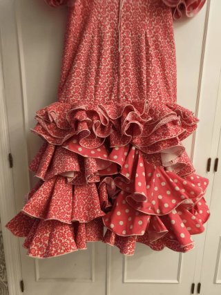 Vestido Flamenca Gitana Feria