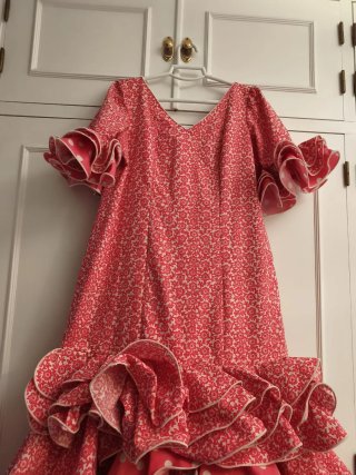 Vestido Flamenca Gitana Feria