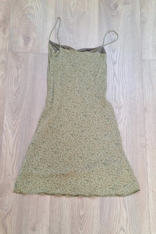 Vestido Verano Viscosa Verde T.42