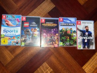 Nintendo Switch Azul/Rojo + Juegos