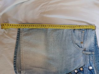 Shorts H&M vaqueros desgastados