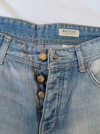 Shorts H&M vaqueros desgastados