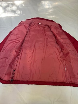 Chaqueta acolchada roja