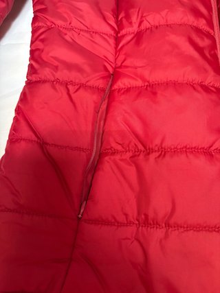 Chaqueta acolchada roja