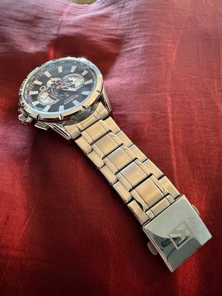 Reloj Curren Caballero Cuarzo Azul y Plateado