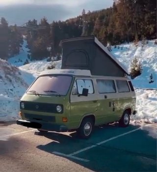 Furgoneta Volkswagen T3 California año 1982