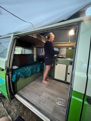 Furgoneta Volkswagen T3 California año 1982