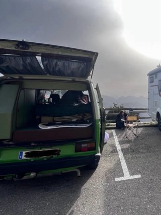 Furgoneta Volkswagen T3 California año 1982