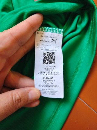 Maglietta Puma Uomo Verde smeraldo Tecnica M