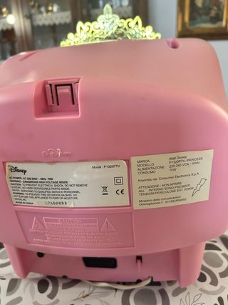 TV Disney Princess P1320PTV CRT Rosa Rara Completa