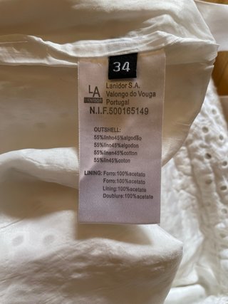 Pantalón blanco