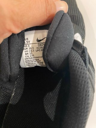 Tenis Nike Negros Talla 36.5